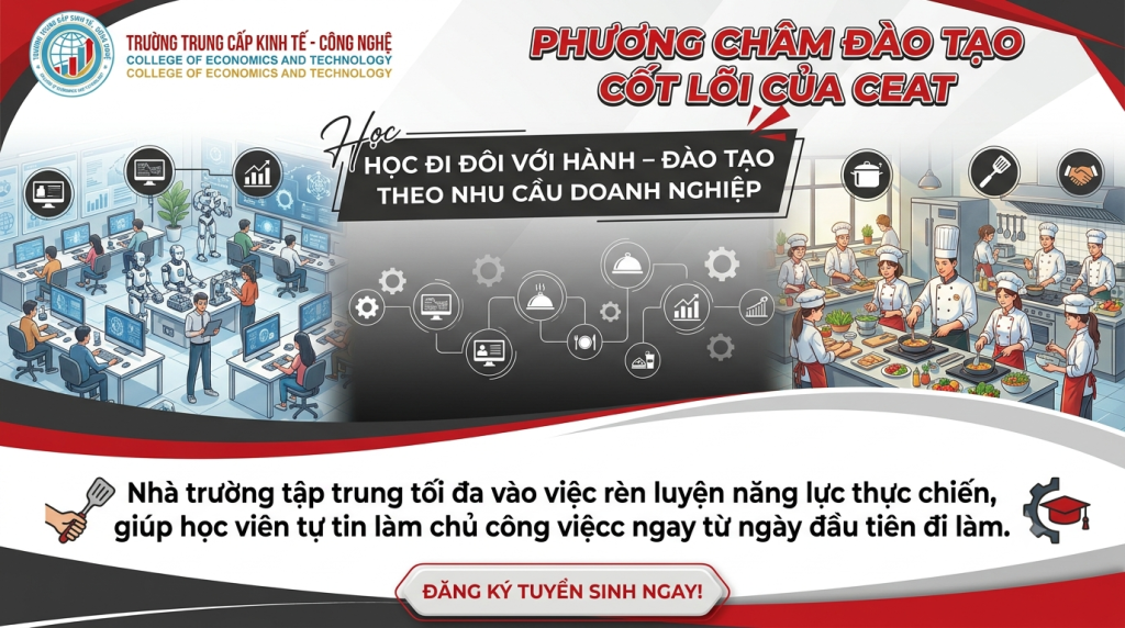MỘT NGÀY HỌC THỰC HÀNH TẠI CEAT