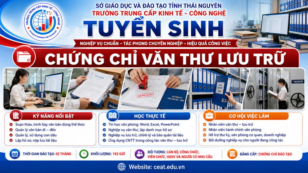 Văn thư lưu trữ